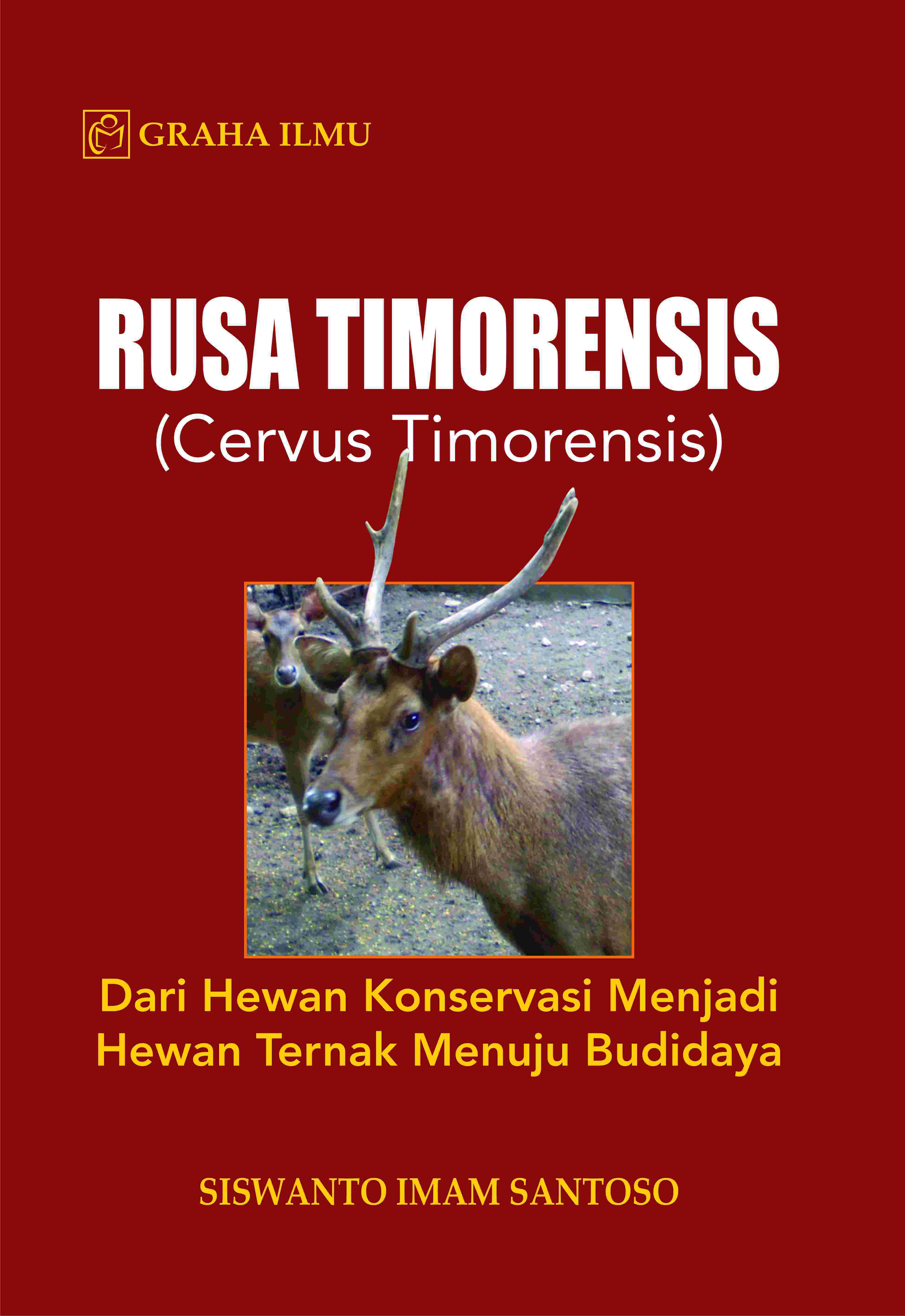 Sampul buku Rusa Timorensis; dar...