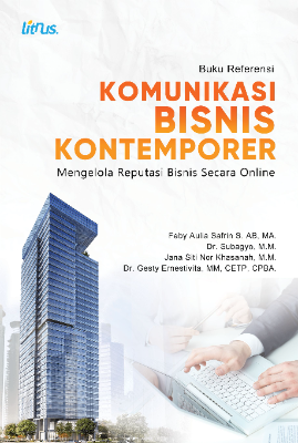 Sampul buku KOMUNIKASI BISNIS KO...