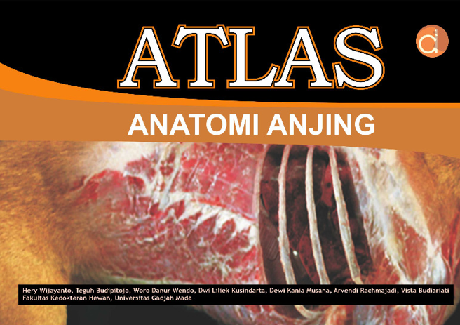 Sampul buku Atlas Anatomi Anjing